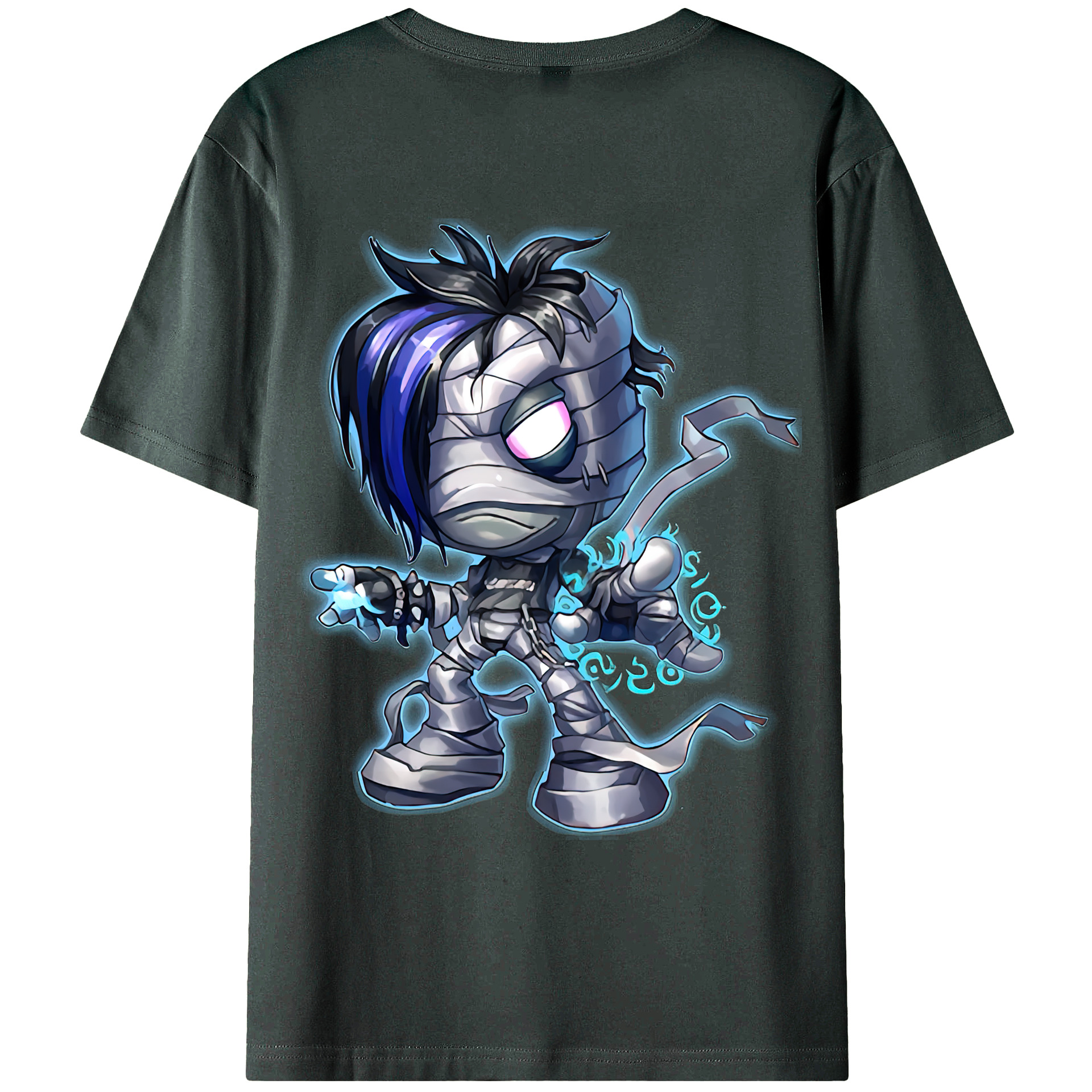 （画像用） リーグ・オブ・レジェンド League of Legends LOL 綿100％ メンズ半袖Tシャツ（バックプリント） 通気性